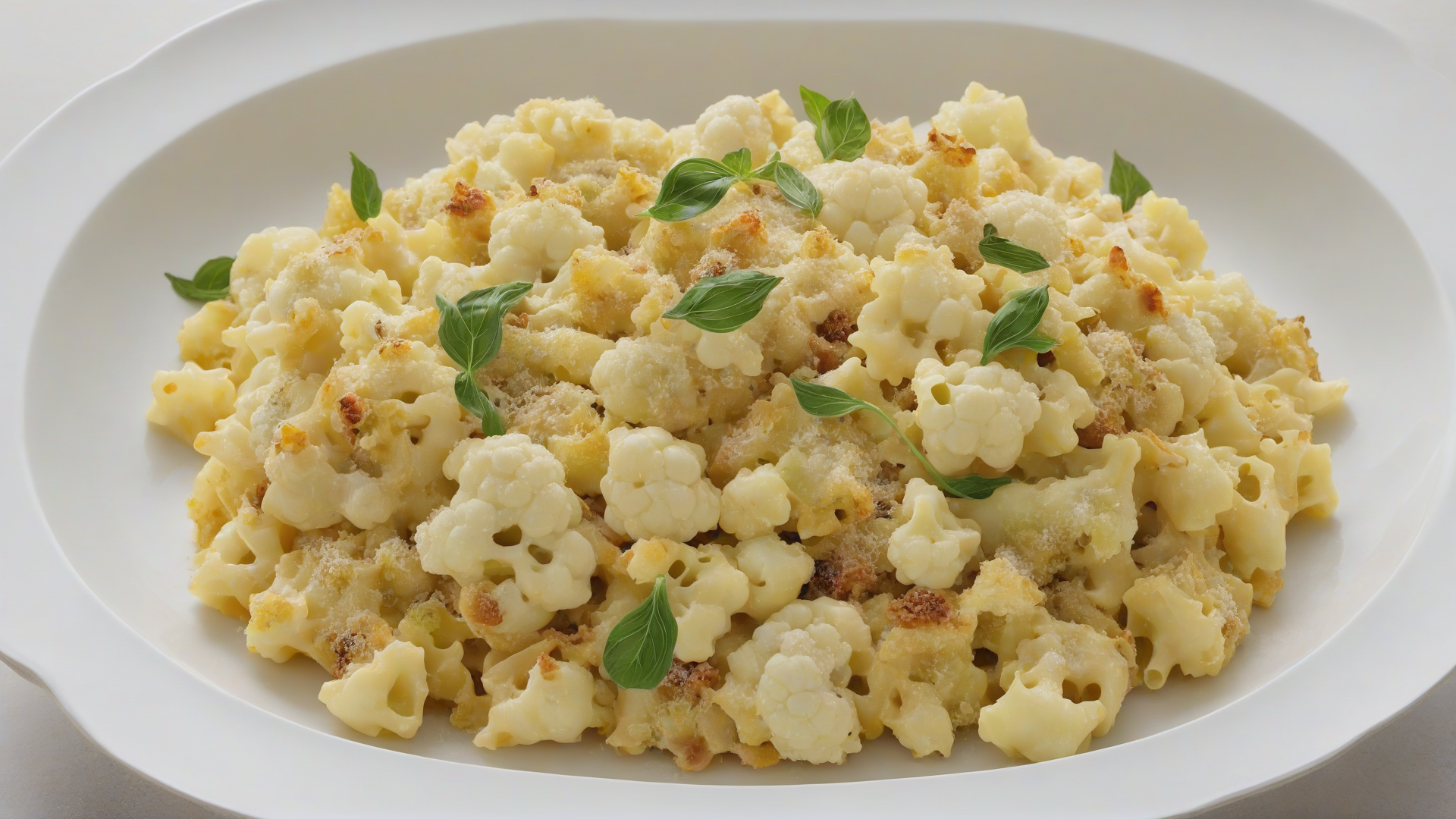 pasta e cavolfiore al forno